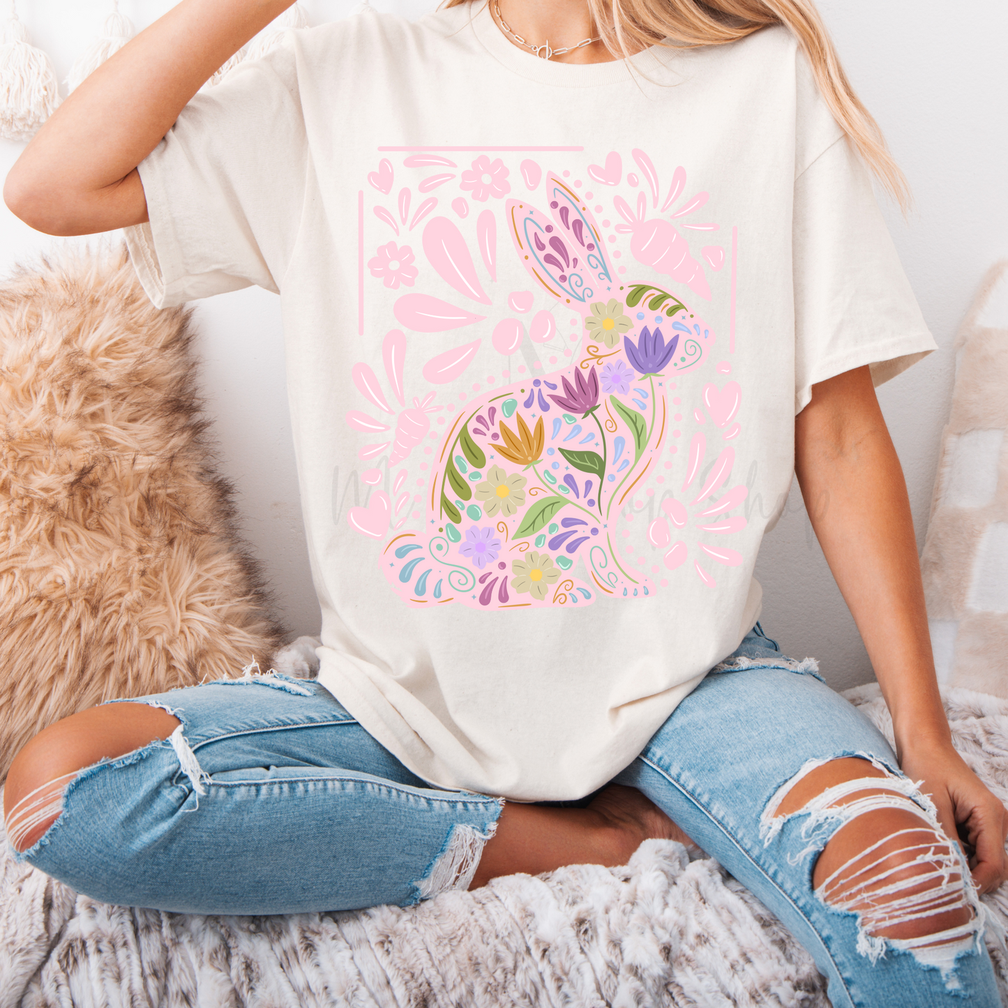 Talavera Easter Bunny