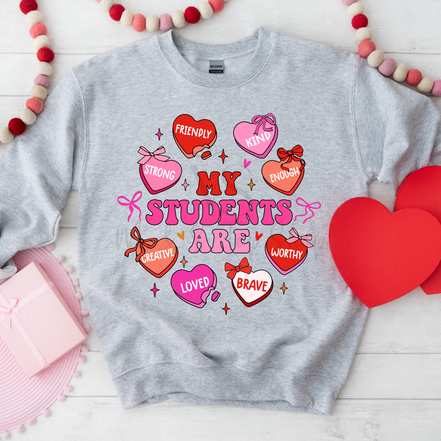 Teacher Candy Hearts