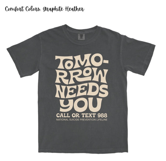Tomorrow needs you