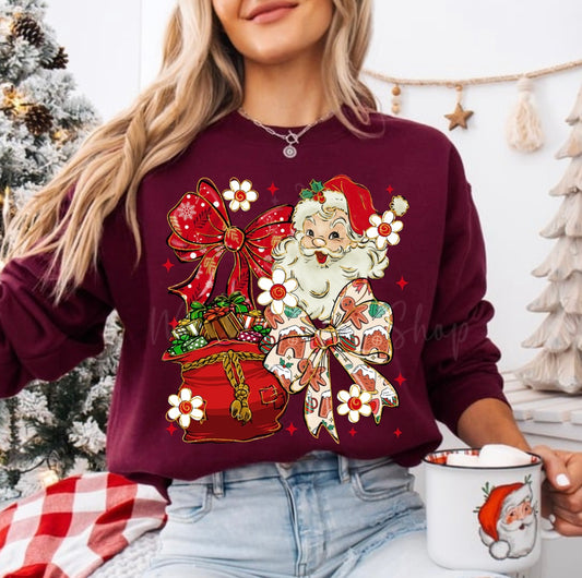 Santa & Bows