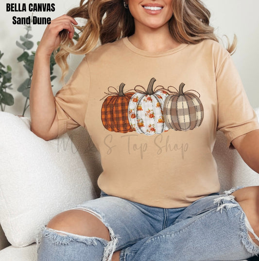 Fall Flannel Pumpkins