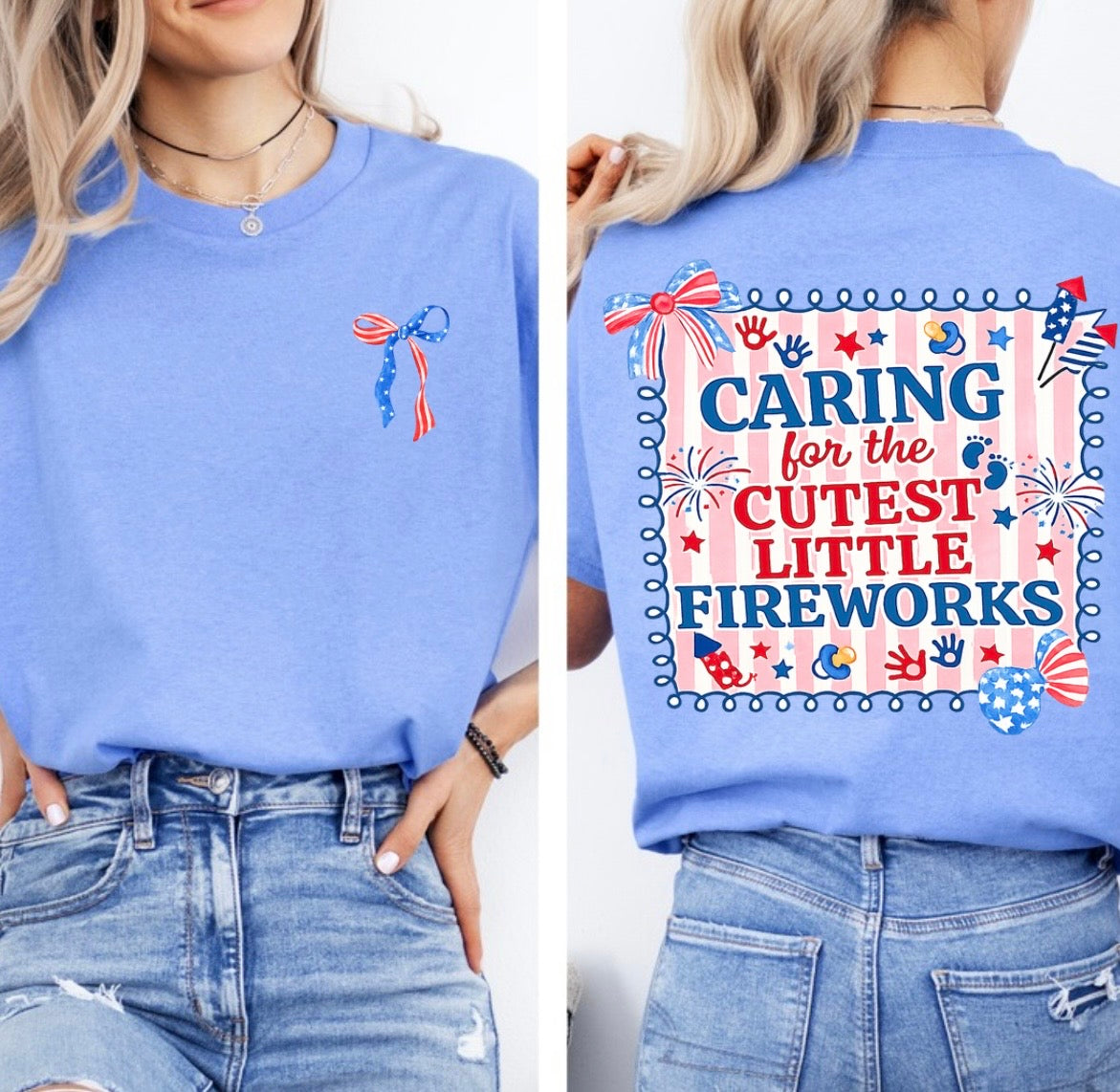 Cutest Fireworks & Bow