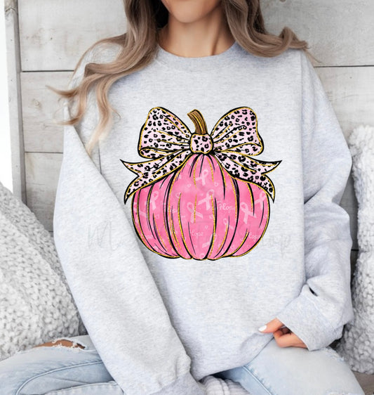 Breast Cancer Pumpkin