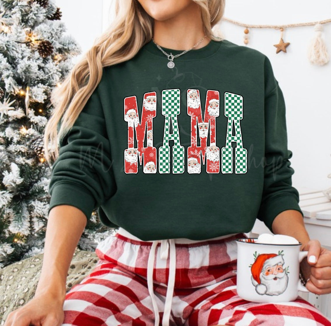 MAMA & Checkered Santa’s