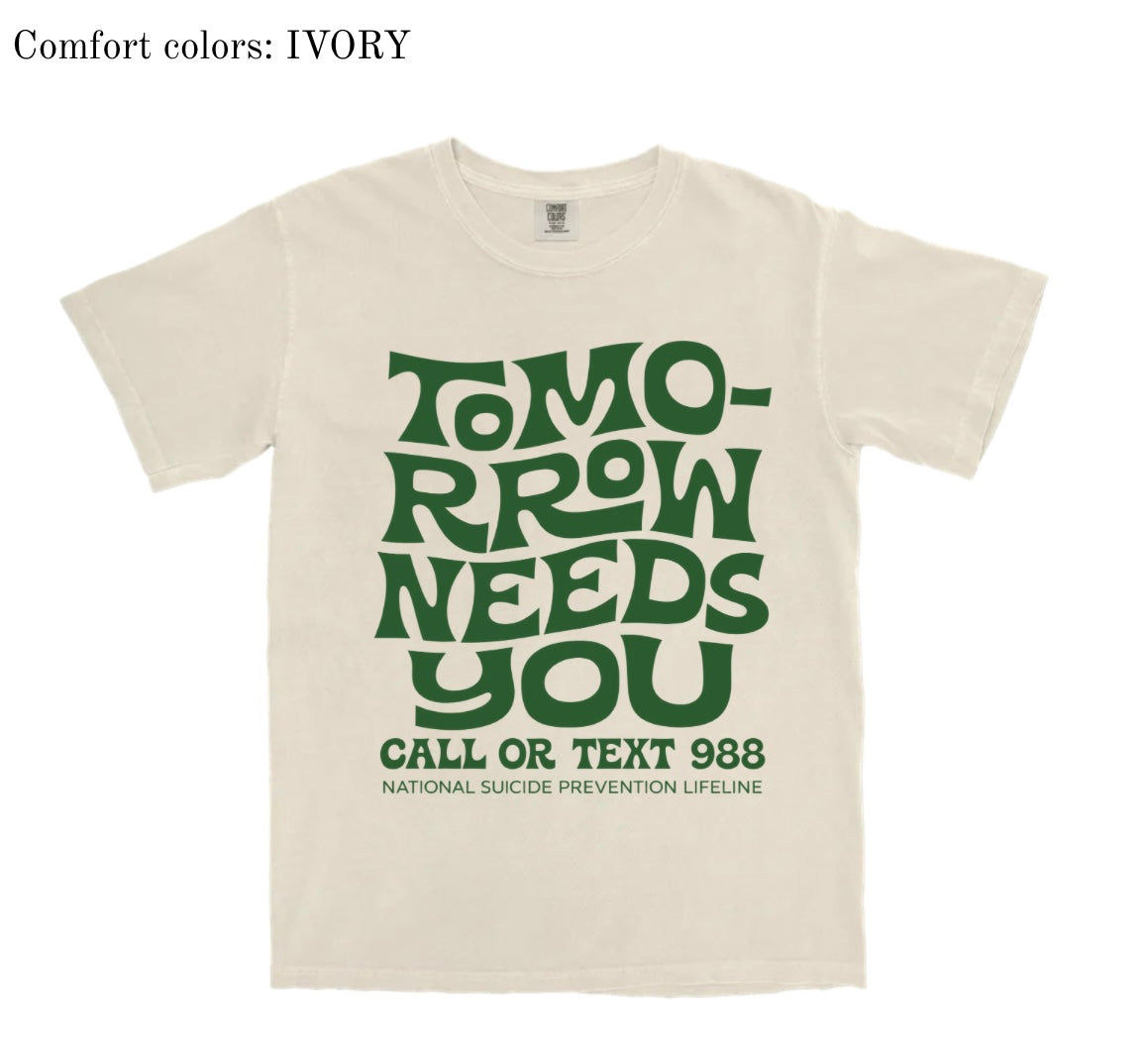 Tomorrow needs you