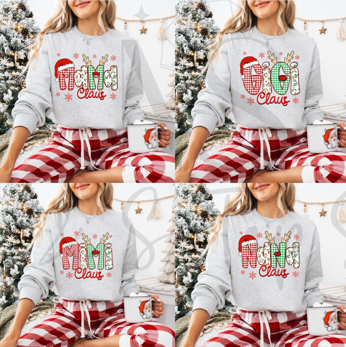 Mama, GIGI, NANA & MIMI Claus