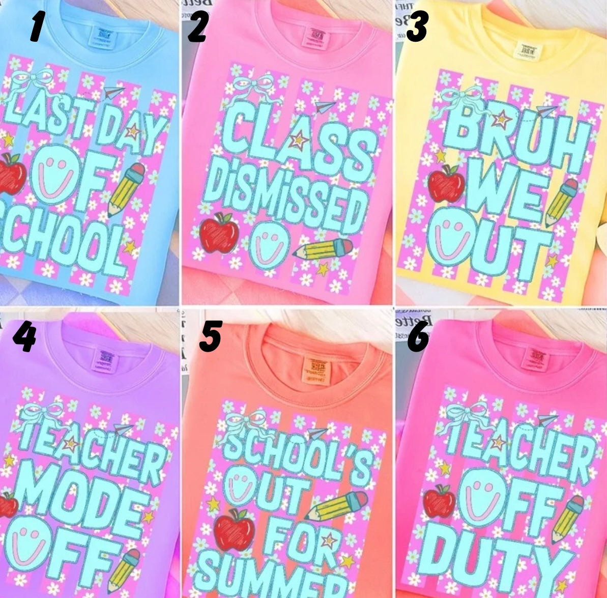 End of school designs!