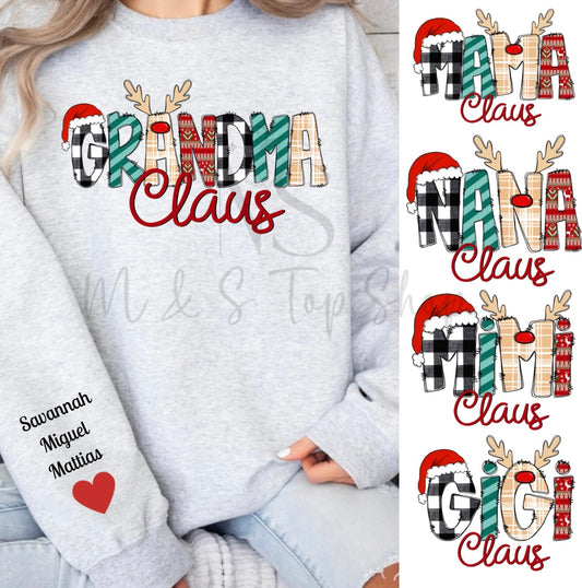 Personilzed Christmas sweater