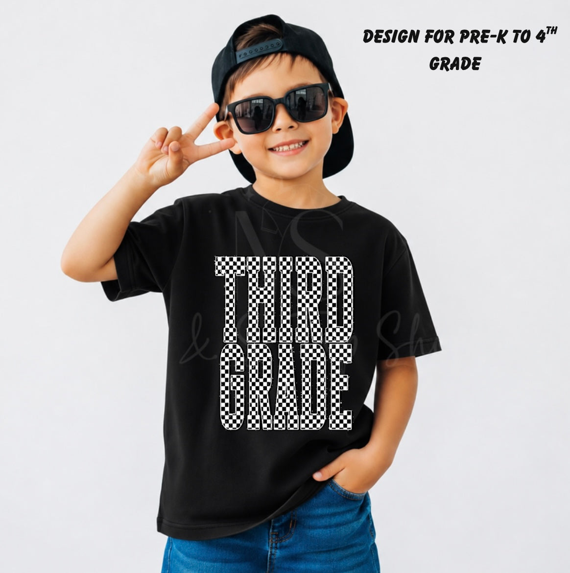 Boys back to school grade