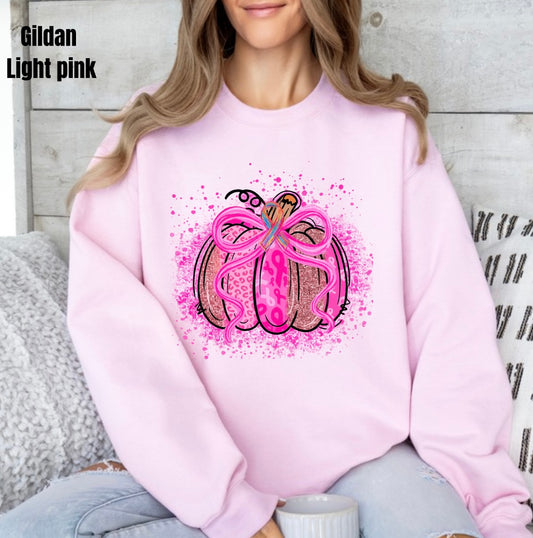 Breast Cancer Pumpkin