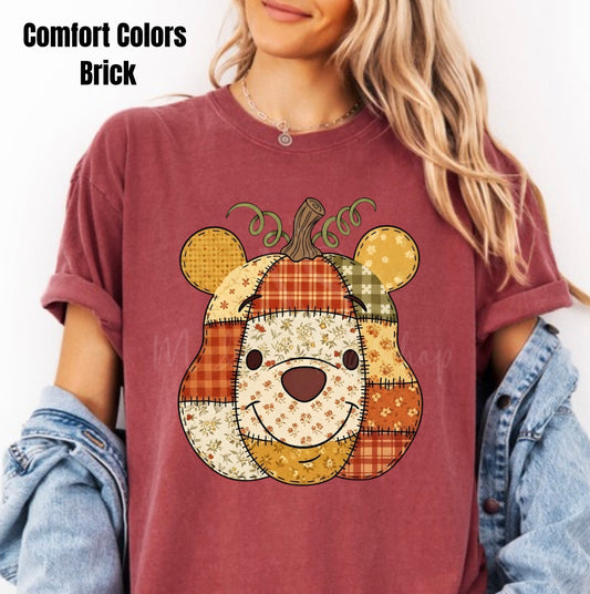 Pooh Fall Pumpkin