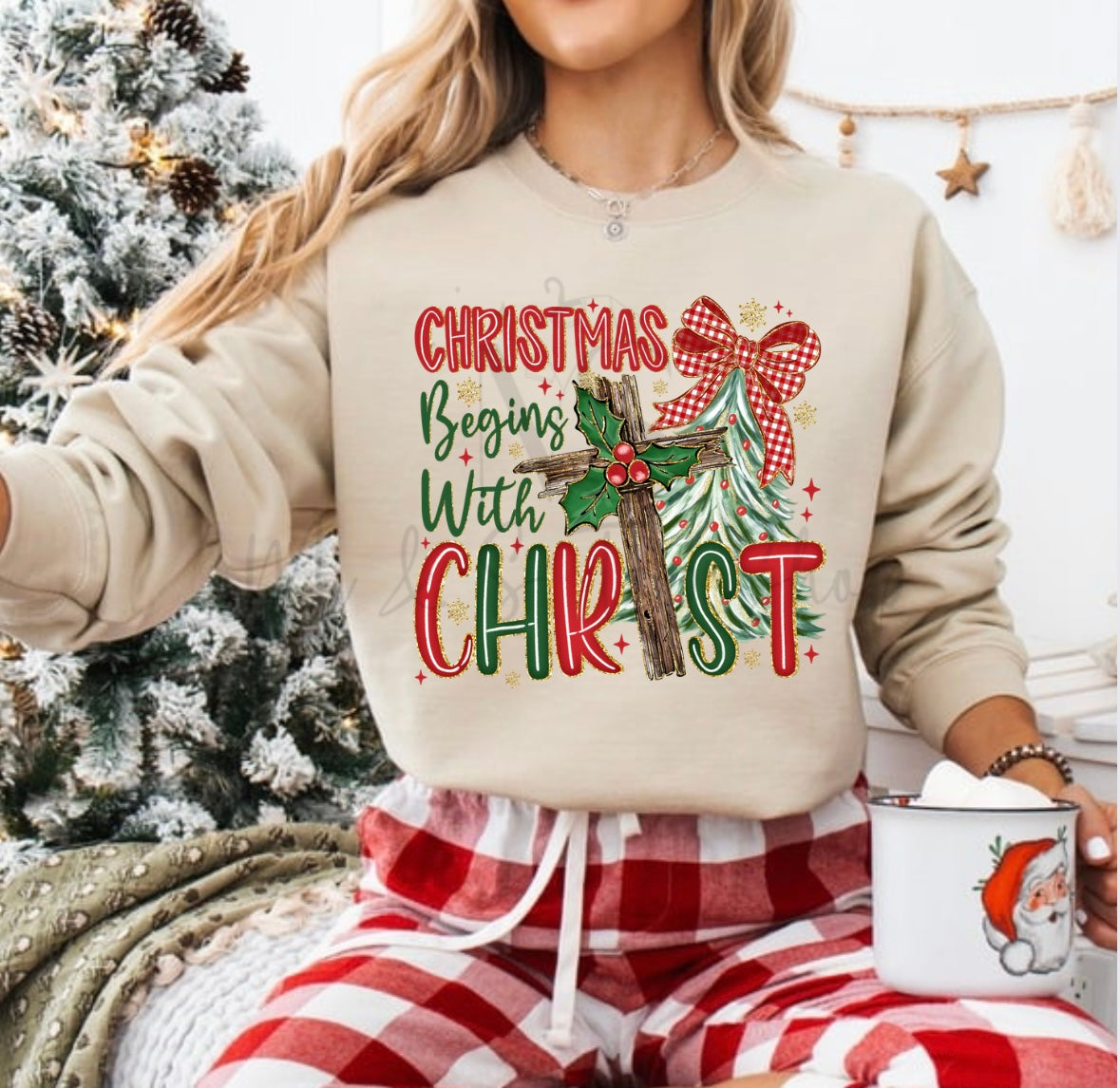 Christmas begins with Christ